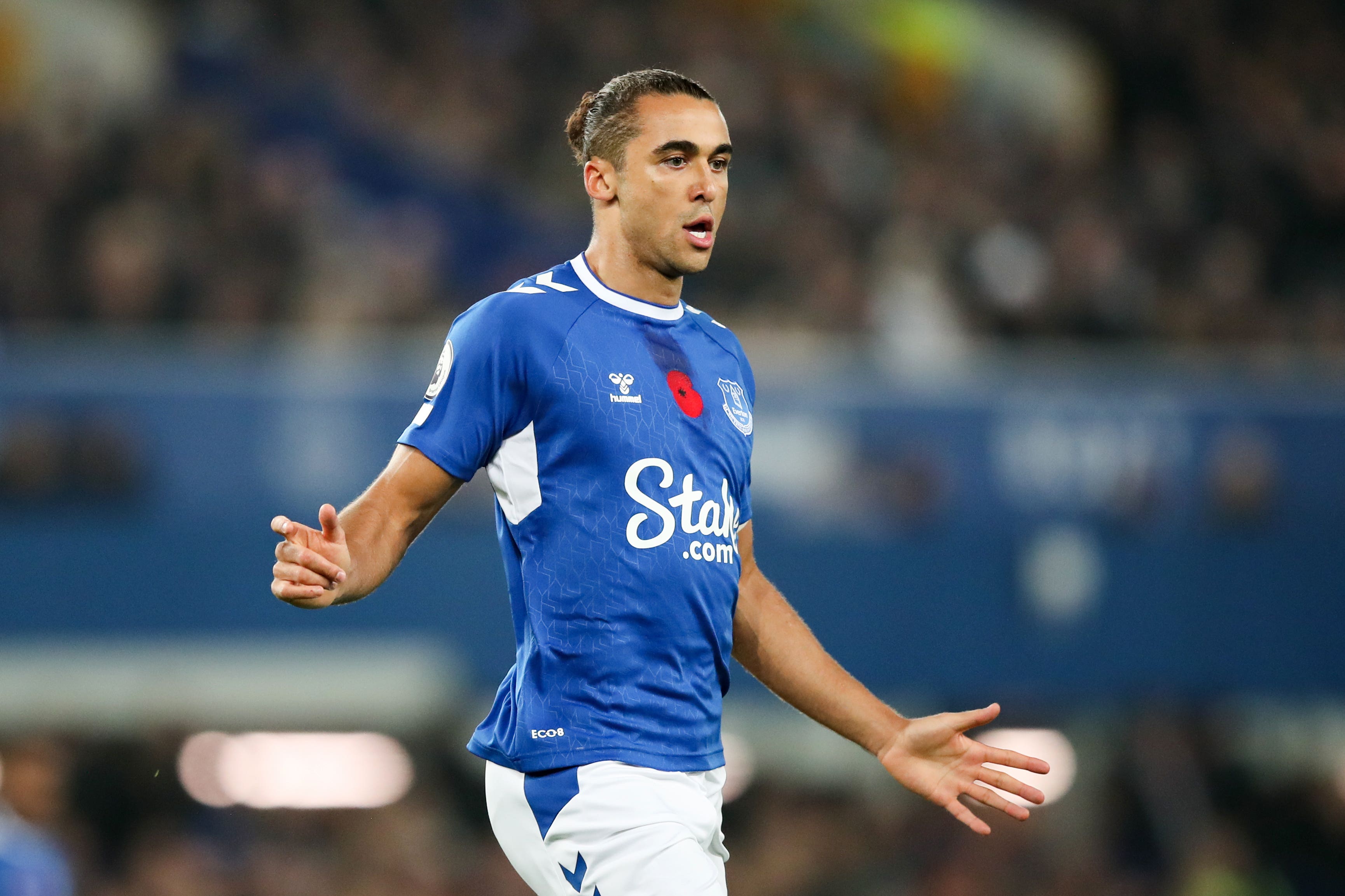 Dominic Calvert-Lewin has been included in the Everton squad (Isaac Parkin/PA)
