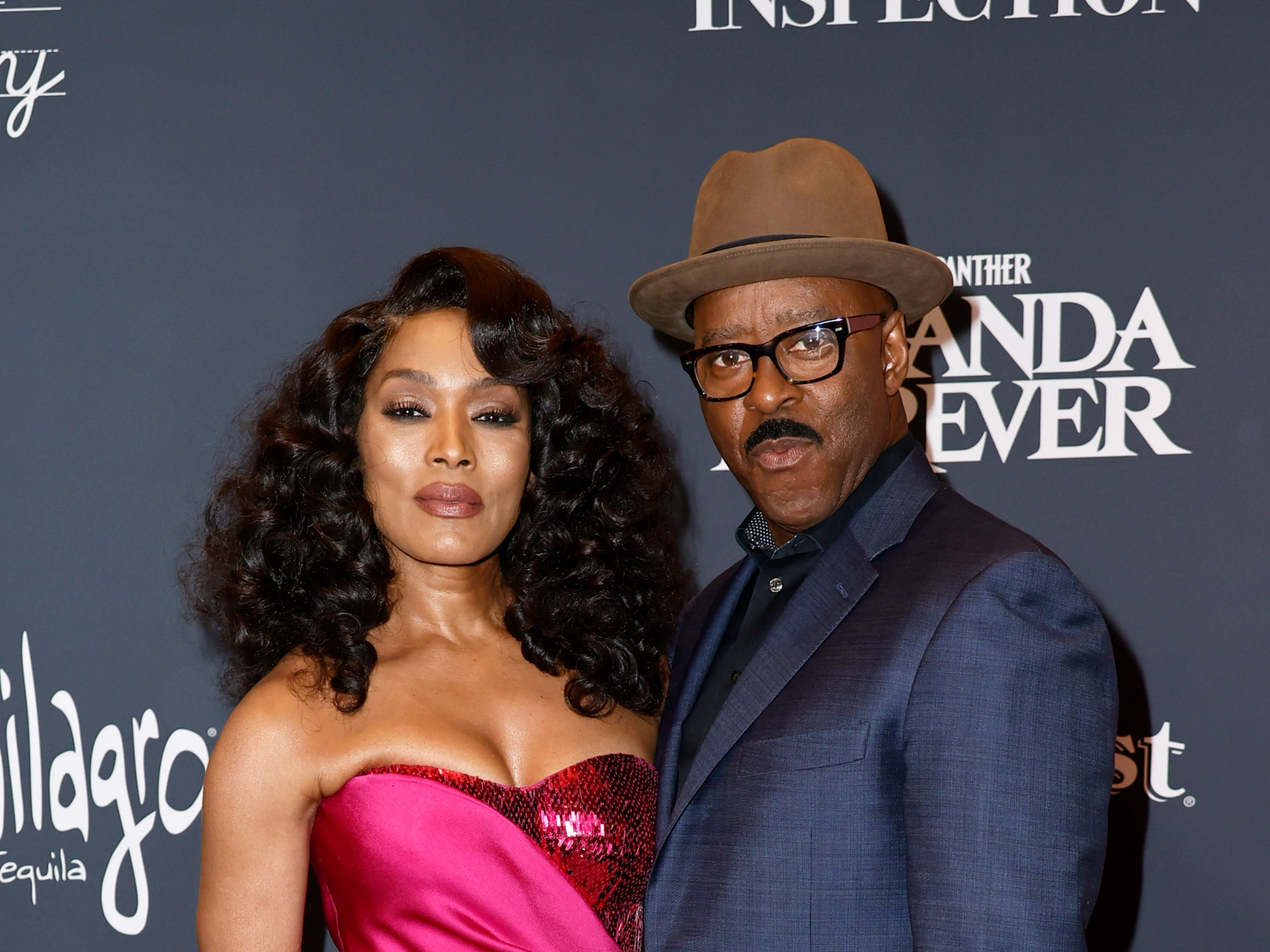 Angela Bassett and Courtney B Vance