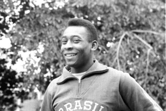File photo dated 16-07-1966 of Brazilian football player Pele at Goodison Park, Everton, during a World Cup training session. Brazil great Pele has died at the age of 82, his family have announced on social media. Issue date: Thursday December 29, 2022.