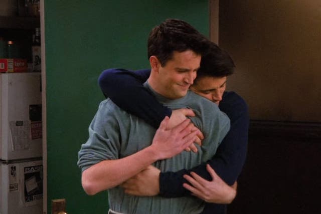 <p>BFFs: Chandler and Joey on ‘Friends'</p>
