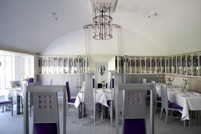 Mackintosh at the Willow was fully restored (Jane Barlow/PA)