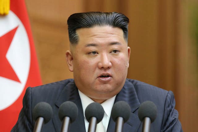 <p>Kim Jong-un  has vowed to make North Korea the world’s most powerful nuclear force</p>
