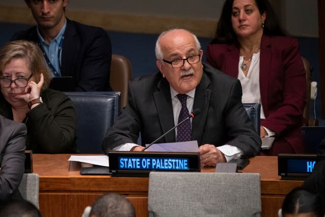 United Nations-Israel-Palestinians
