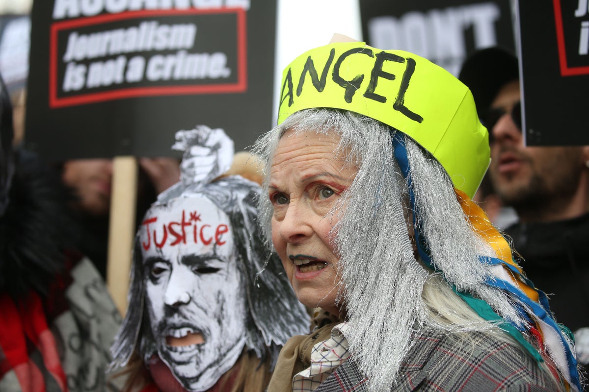 Julian Assange to ask for prison release for friend Vivienne Westwood’s funeral