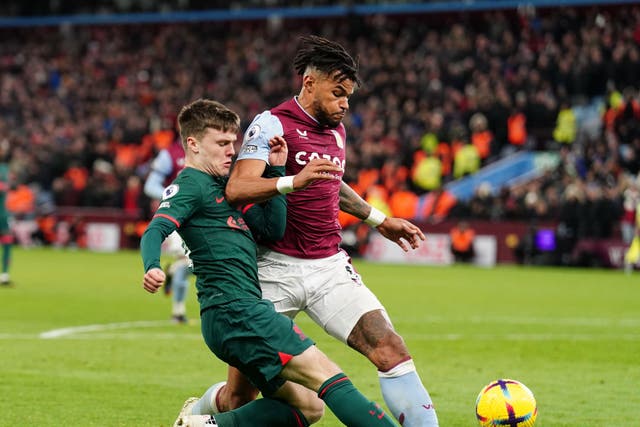 Aston Villa’s Tyrone Mings feels the club are on the right track (David Davies/PA)