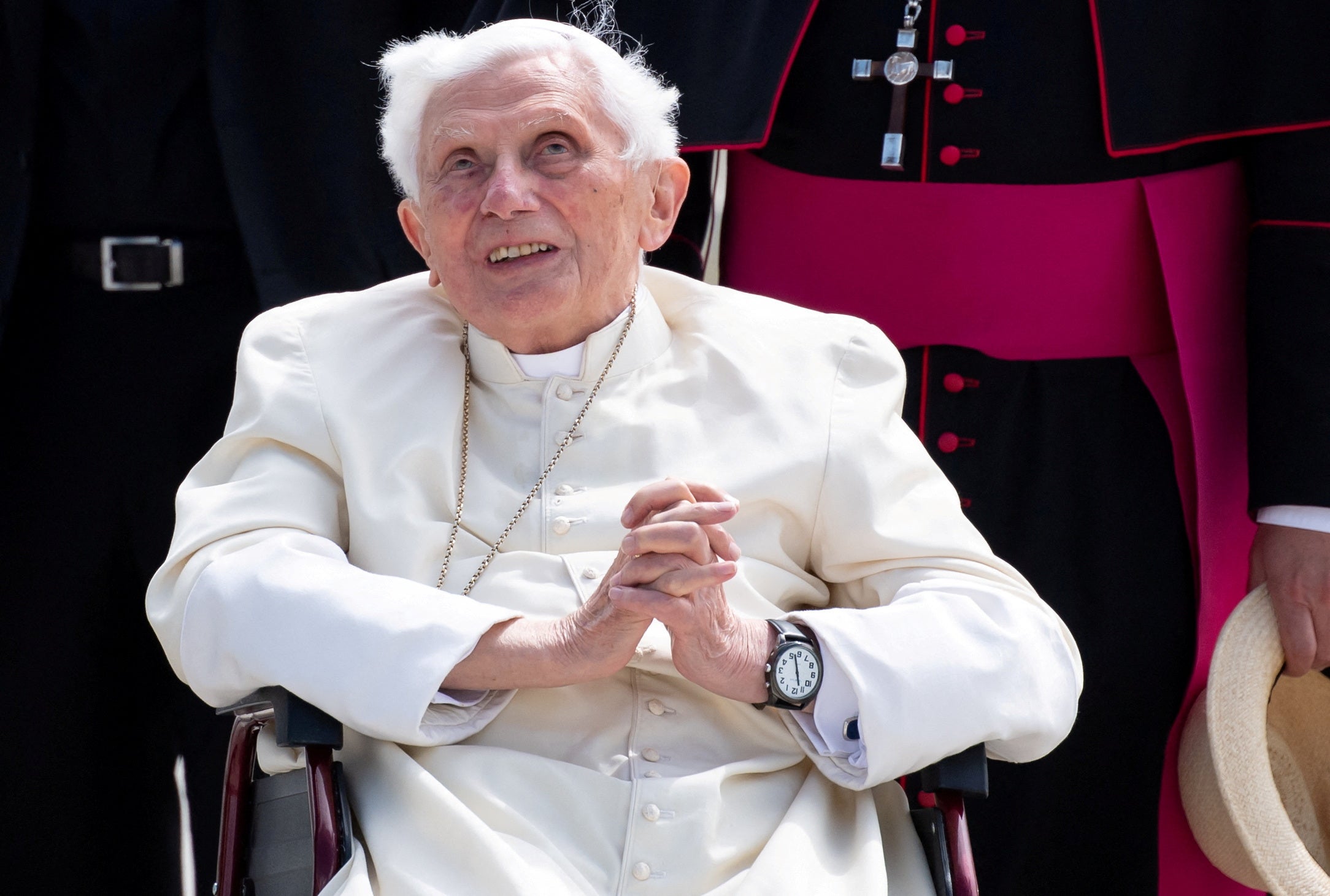Pope Benedict had fallen ill in recent days