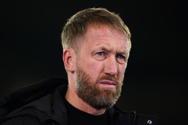 Chelsea manager Graham Potter remains focused on getting the best from the players he has available (Mike Egerton/PA)