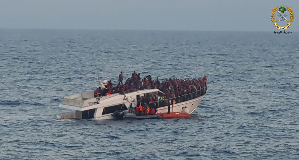 Lebanese and UN troops rescue migrants vessel, 2 killed