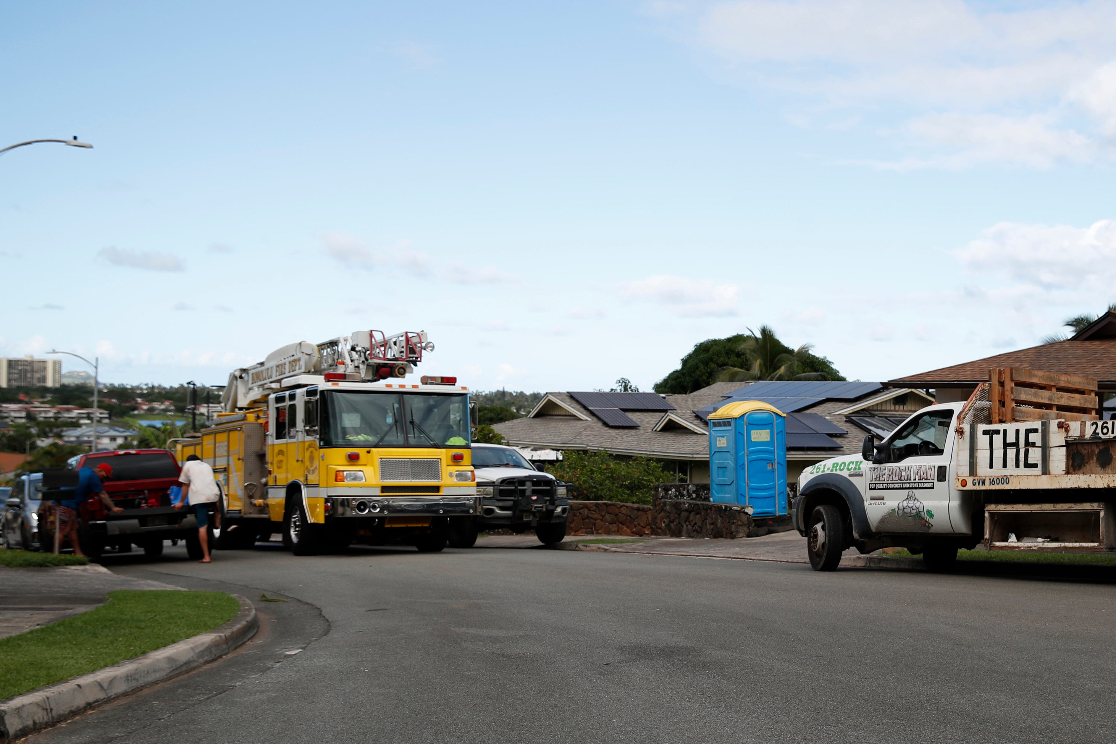 Hawaii Wall Collapse