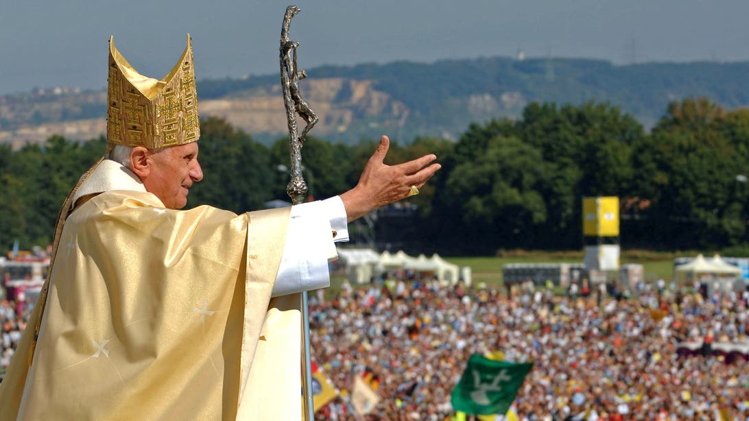 Benedict leaves German homeland with complicated legacy | The Independent