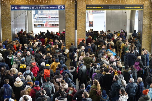 <p>Travellers face fortnight of chaos in the new year with daily strikes</p>