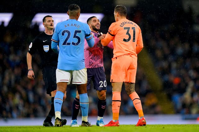Manchester City had a frustrating day against Everton (Tim Goode/PA)