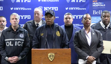 Three NYPD officers injured in New Year’s Eve machete attack near Times Square