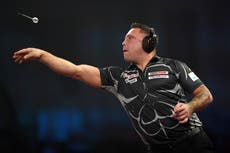 Gerwyn Price beaten at Ally Pally after donning ear defenders to block out noise