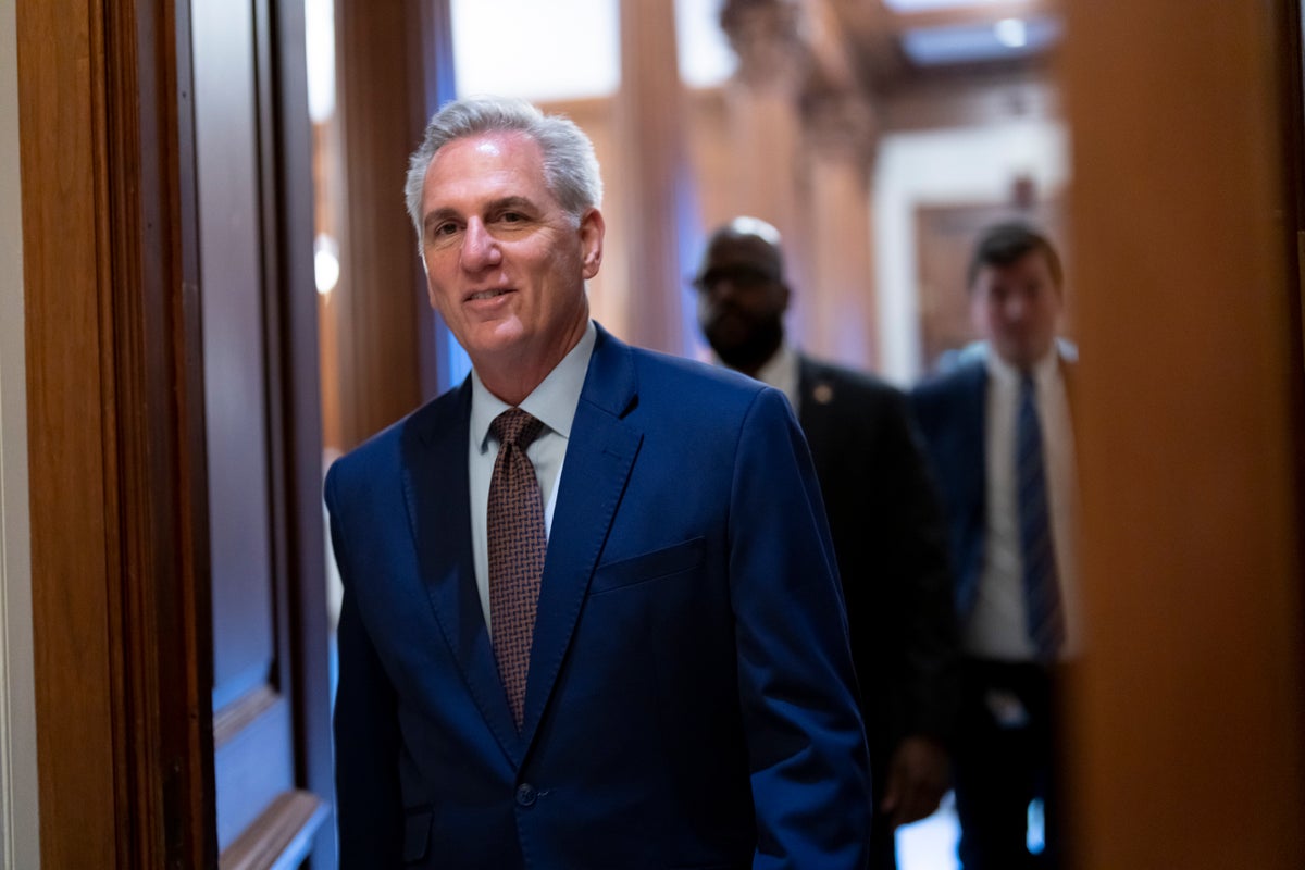 Kevin McCarthy – latest: Congress to cast vote for House speaker with Matt Gaetz refusing to back GOP leader