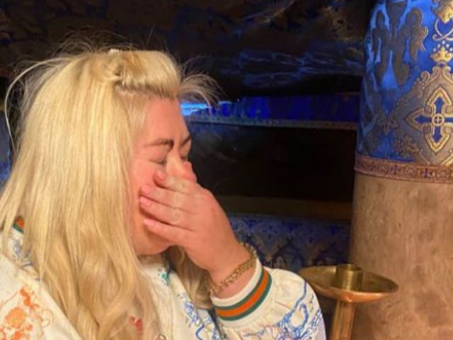 <p>Gemma Collins was ‘overcome with emotion’ in Bethlehem</p>