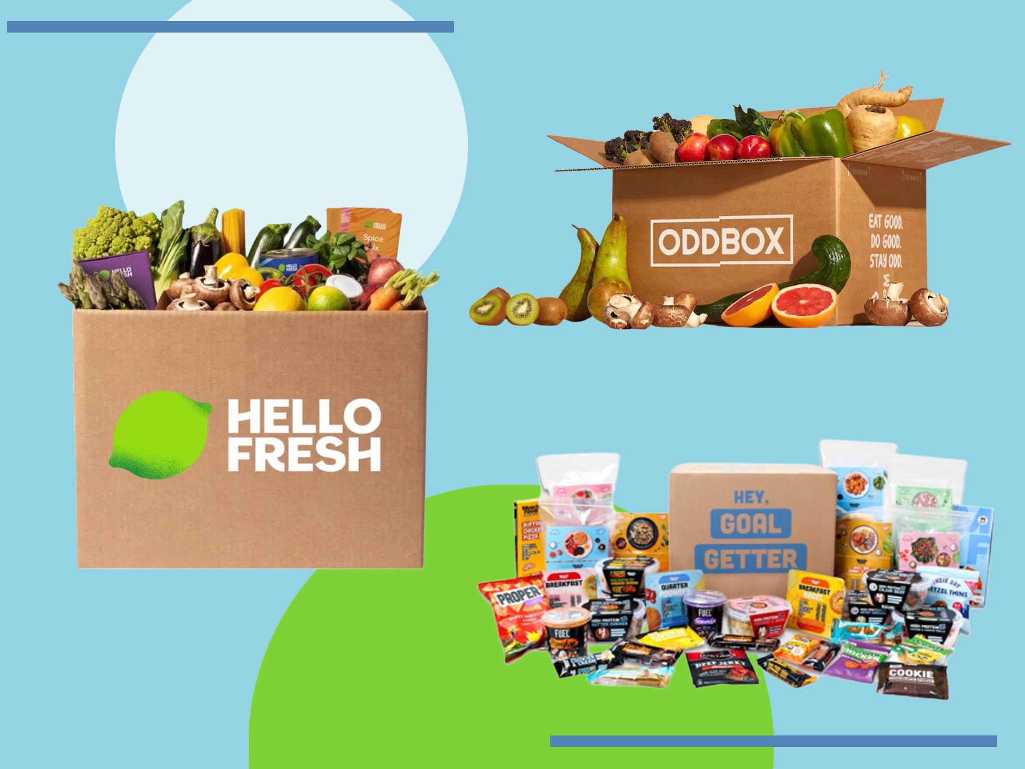 Best healthy food box 2023: HelloFresh, Oddbox, MuscleFood and