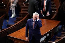 Kevin McCarthy fails to win the first round of speaker vote in the House