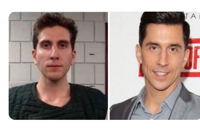 <p>Russell Kane and Bryan Christopher Kohberger</p>