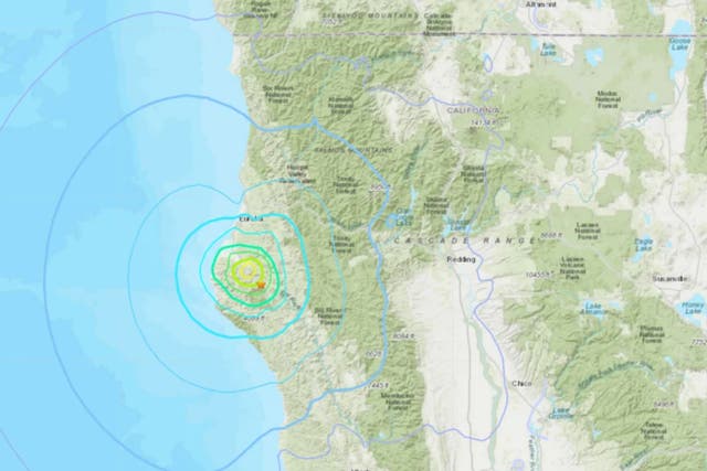 <p>Northern California was struck by a 5.4-magnitude earthquake while dealing with floods</p>