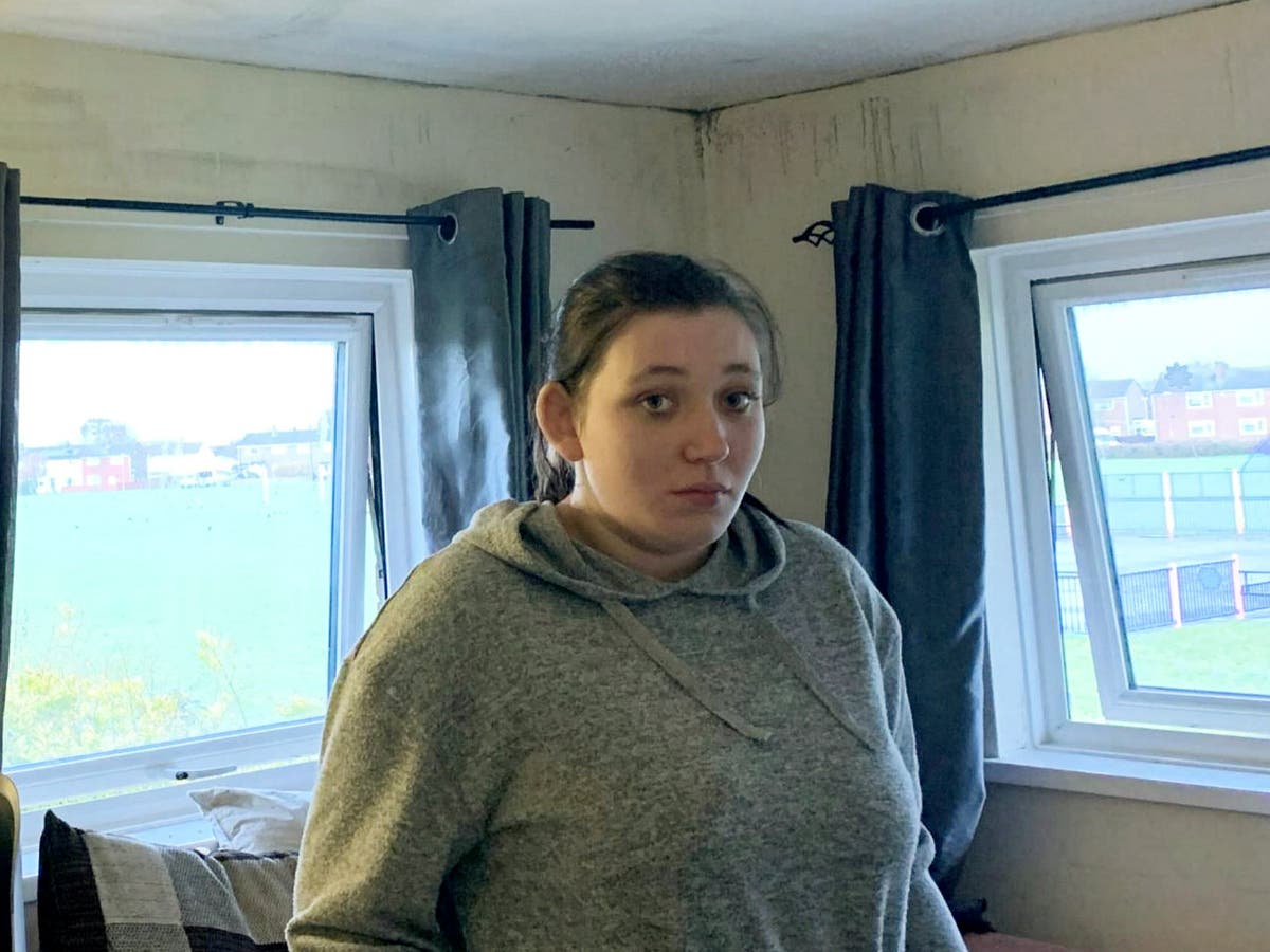 Mould-infested flat forces woman to use inhaler ‘every half hour’