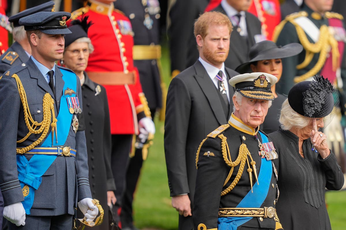 Prince Harry says he wants his father and brothers back