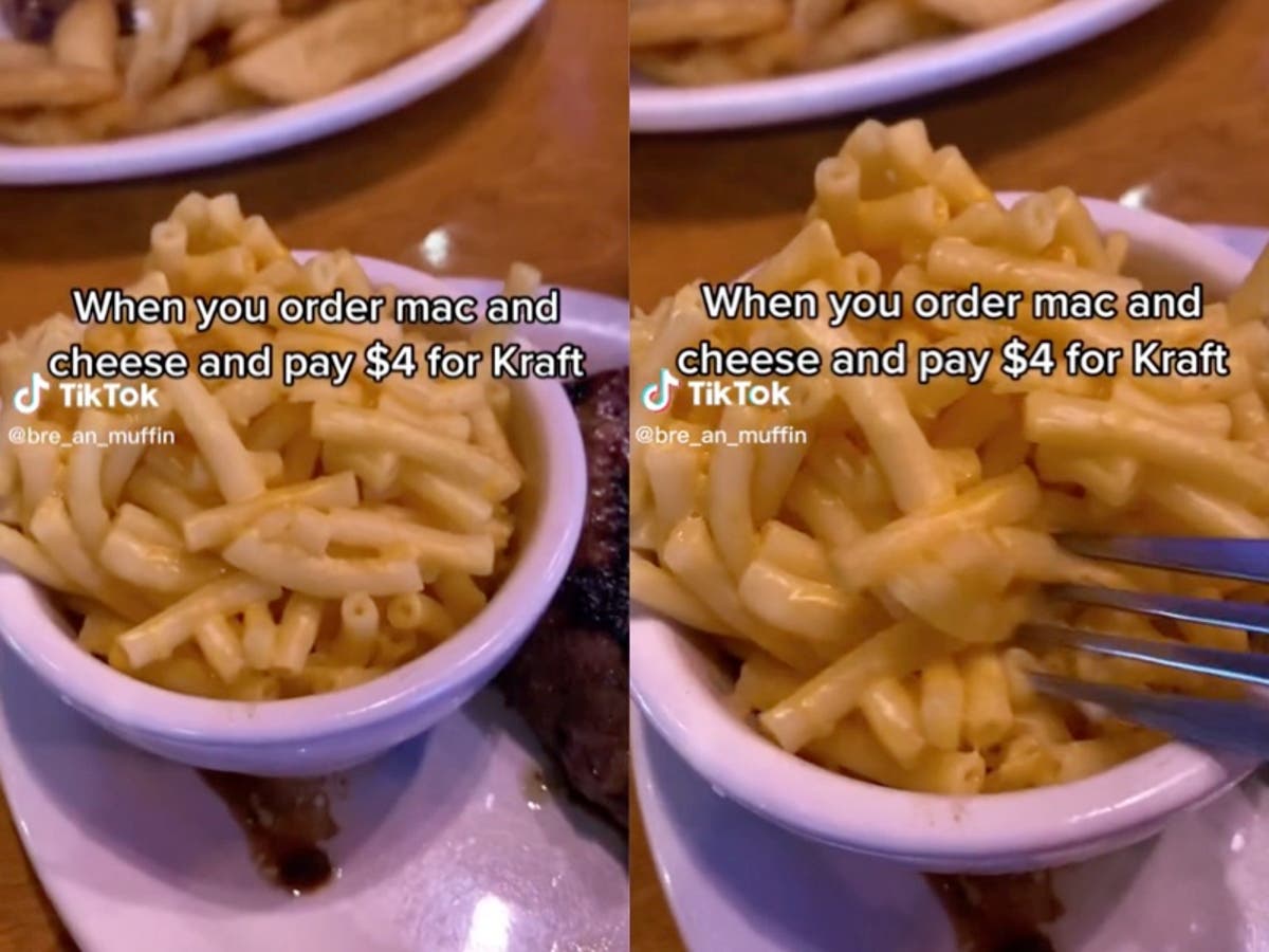 Texas Roadhouse customer says she paid $4 for mac and cheese that turned out to be Kraft