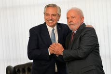 Brazil's Lula welcomed back by Latin American leaders