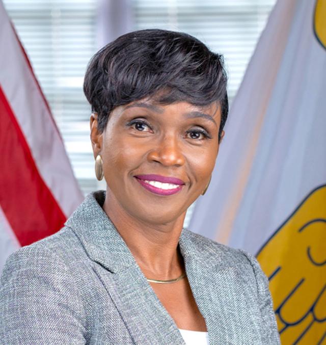 <p>US Virgin Islands district attorney Denise George has been removed from her role, according to multiple reports</p>