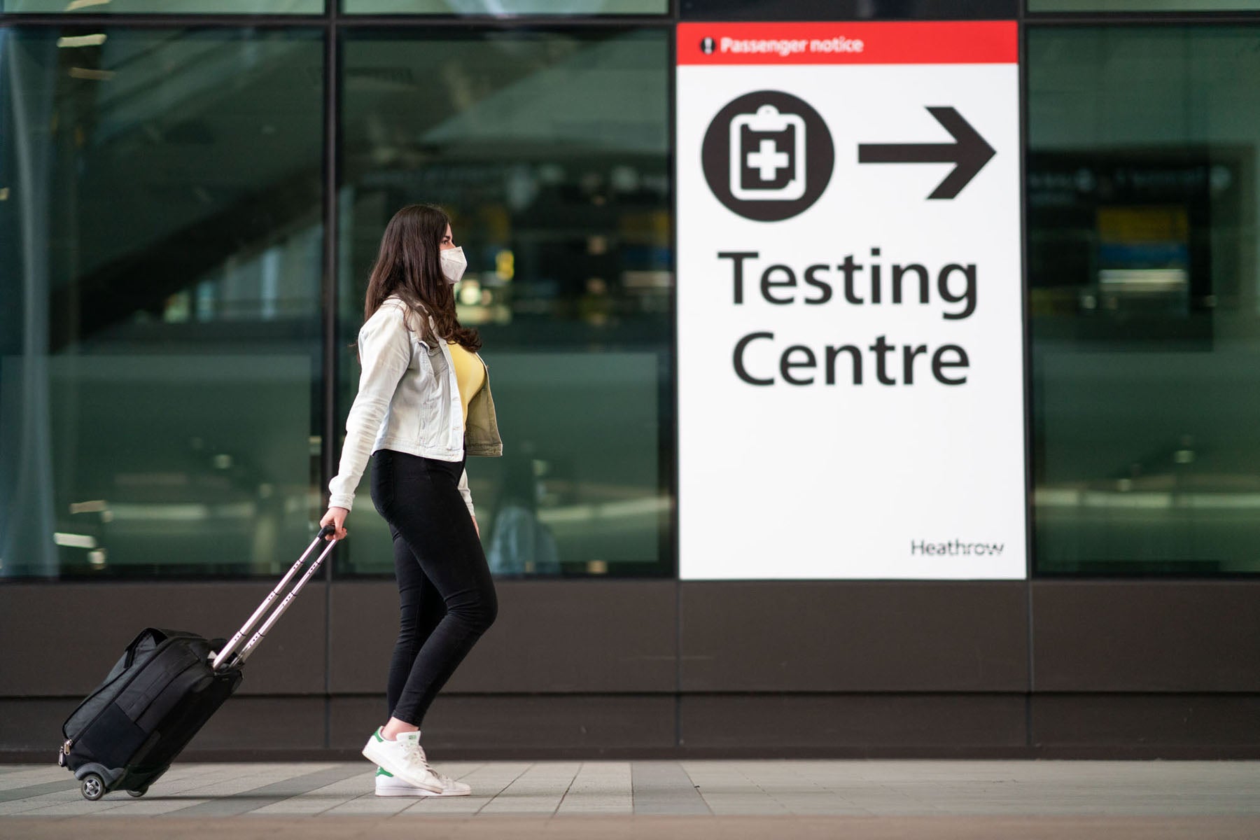 Passengers arriving from China at Heathrow can decide whether or not to take a voluntary Covid test as part of ‘surveillance’ program