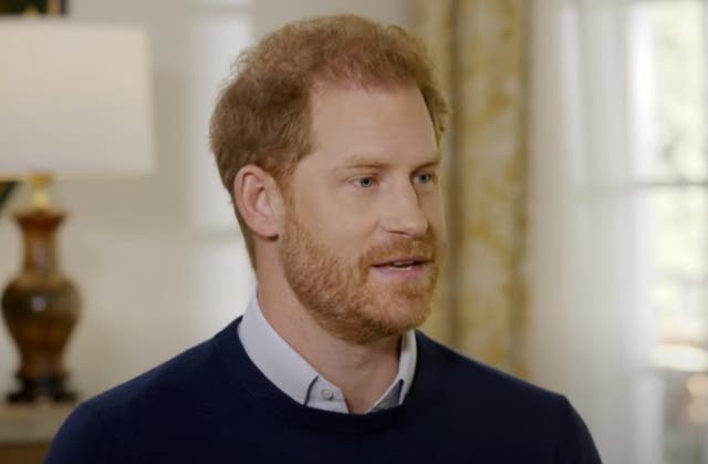 <p>Harry sits down for an interview with ITV presenter Tom Bradby in the run-up to the publication of his memoir ‘Spare’ on 10 January  </p>