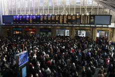 Train strikes – live: Five-day walkout begins today as government issues stark rail warning