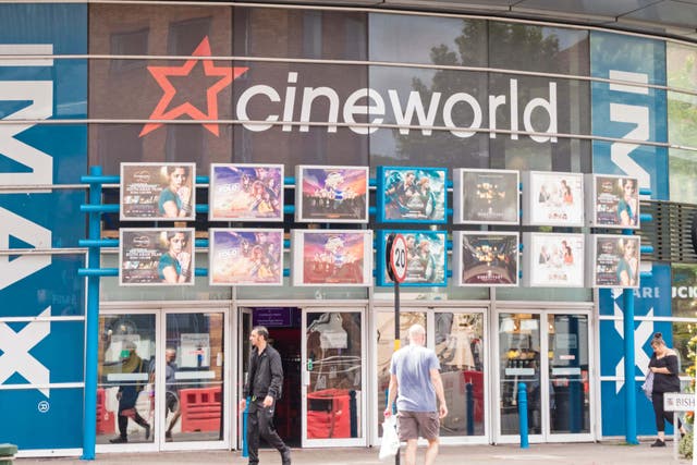 Cineworld has denied being in talks with Odeon owner AMC Entertainment over a potential buyout – despite AMC saying it backed out of talks with the troubled cinema rival last month (Paul Weston/Alamy/PA)