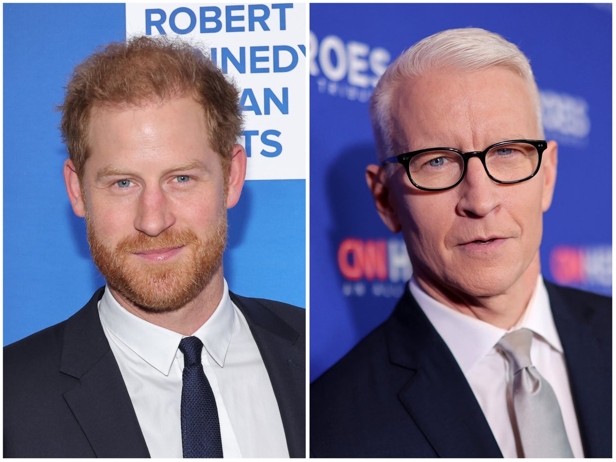 The unusual family link between Prince Harry and CNN’s Anderson Cooper