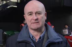 Mick Lynch accuses Tory minister of lying about move to ‘torpedo’ rail strike talks