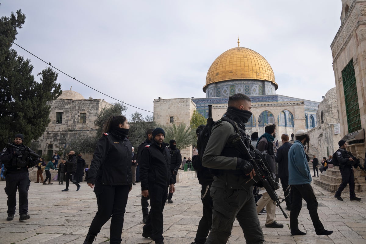 İsrailli Ben-Gvir Mescid-i Aksa'yı ziyaret etti, Filistinliler hareketi kınadı