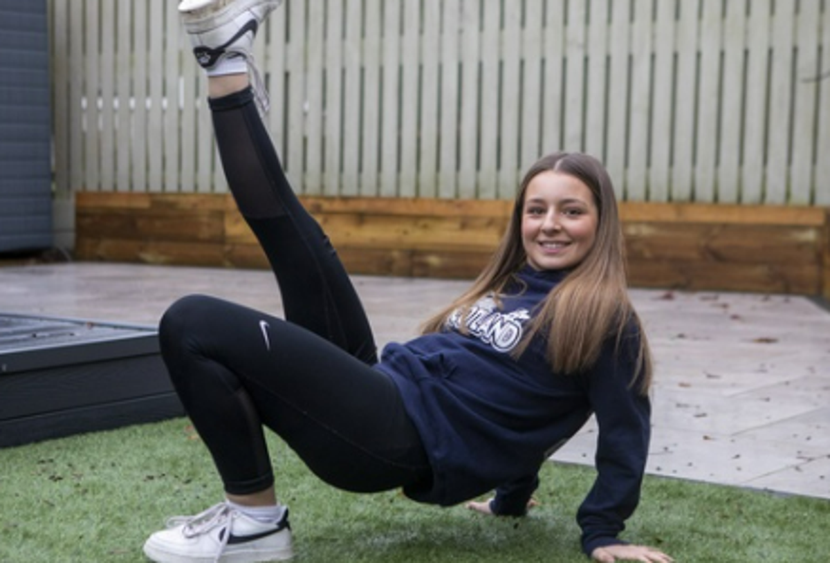 Teen who lost part of her leg to cancer becomes Scotland cheerleading captain