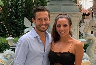Dax Tejera and his wife Veronica Tejera pictured together