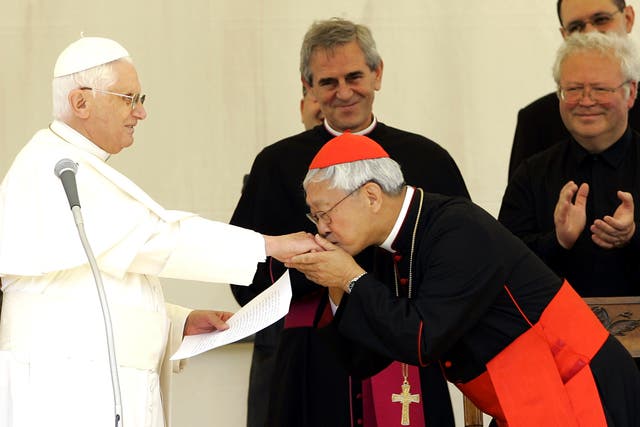 Vatican Benedict XVI Cardinal Zen