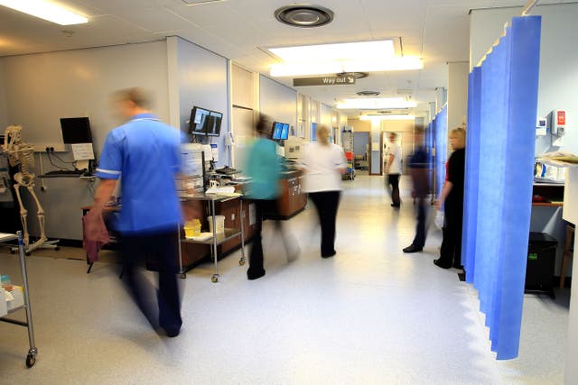 Pressure is mounting on the Government over the “intolerable and unbearable” strain facing the NHS, with experts saying it would be wrong to blame the pandemic for the current crisis (PA)