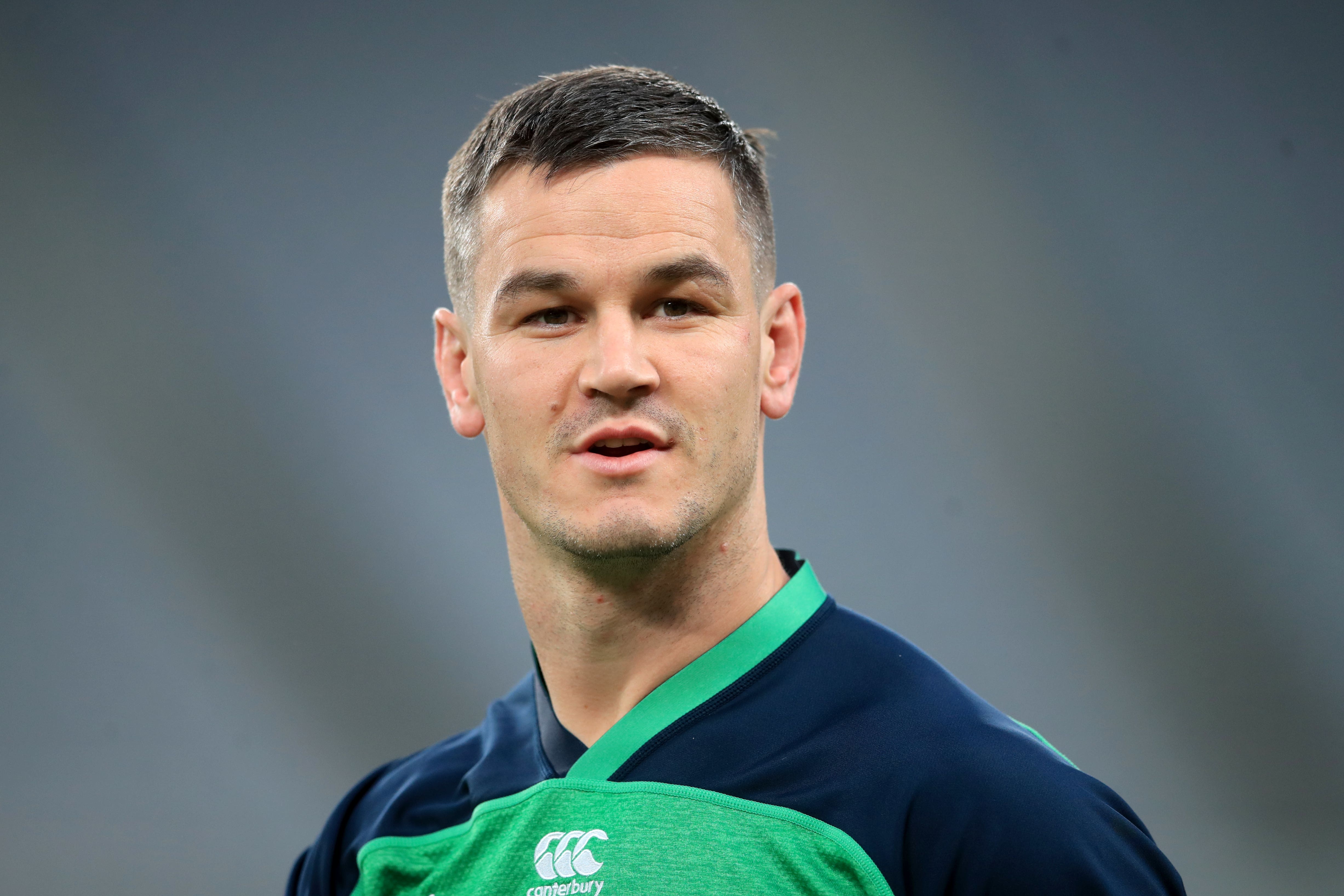 Johnny Sexton could be a doubt for the start of Ireland’s Six Nations campaign after damaging his cheekbone (Adam Davy/PA)