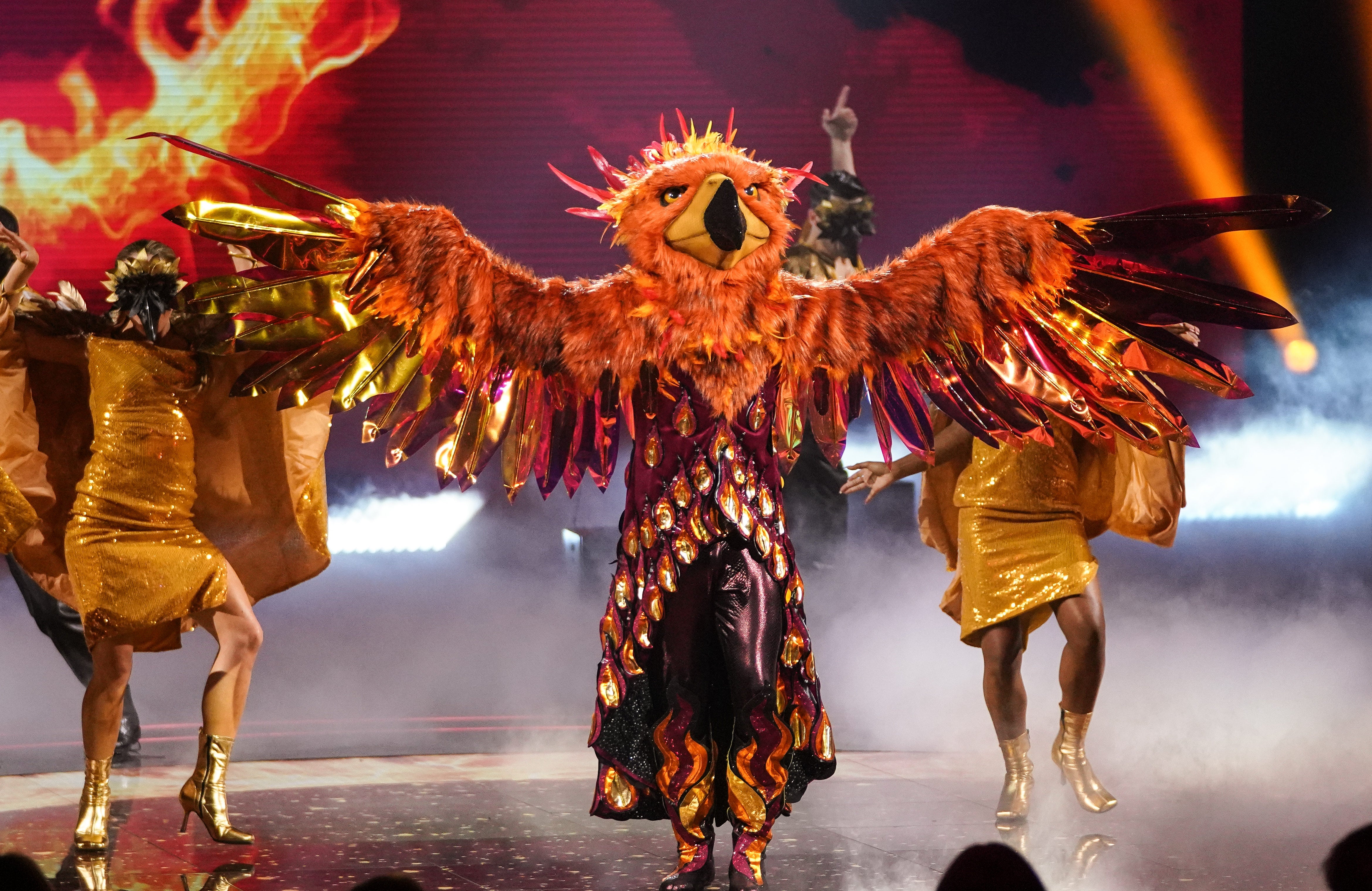 Phoenix appeared in the first episode of ‘The Masked Singer'