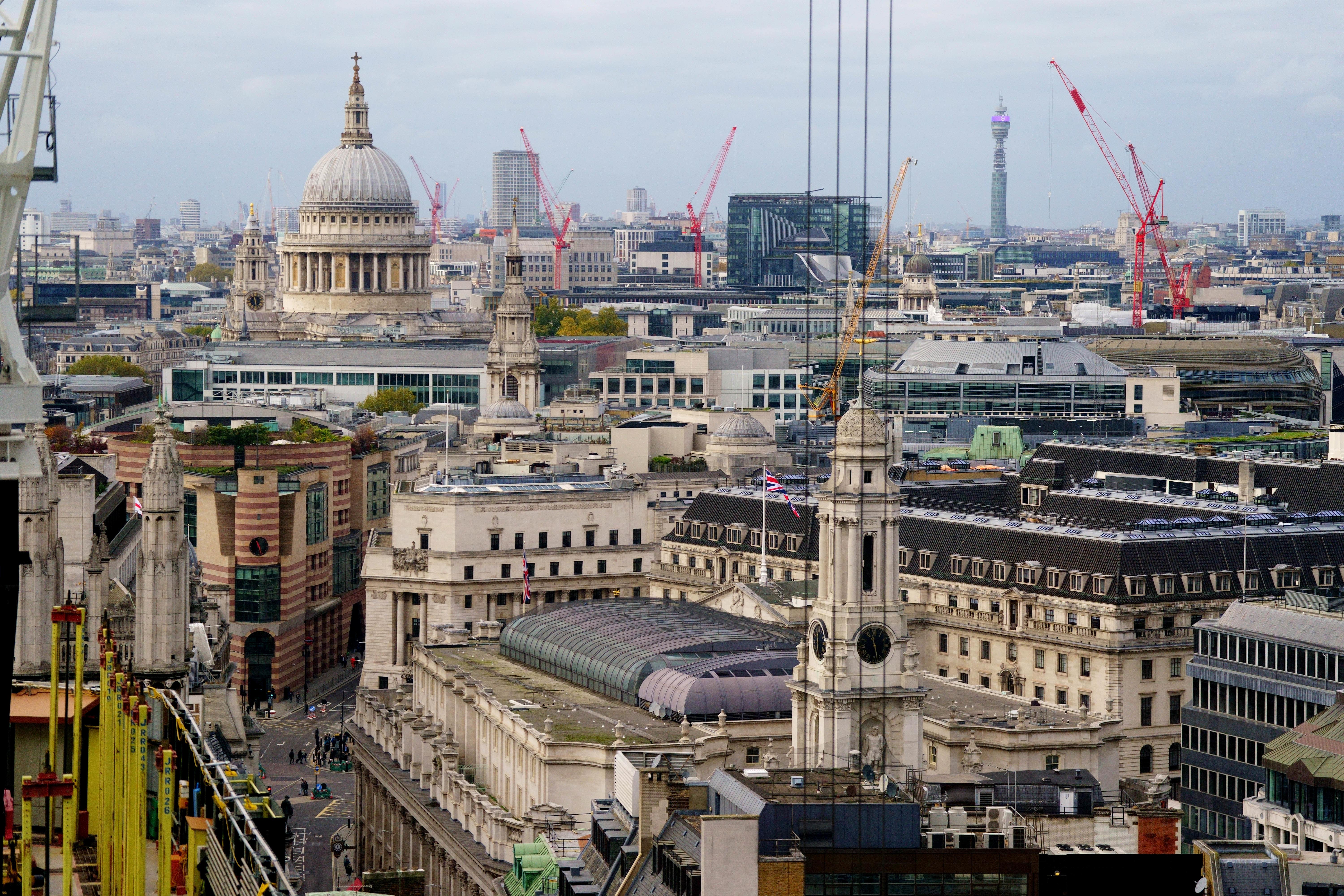 Shares rose in London on Tuesday. (Victoria Jones/PA)