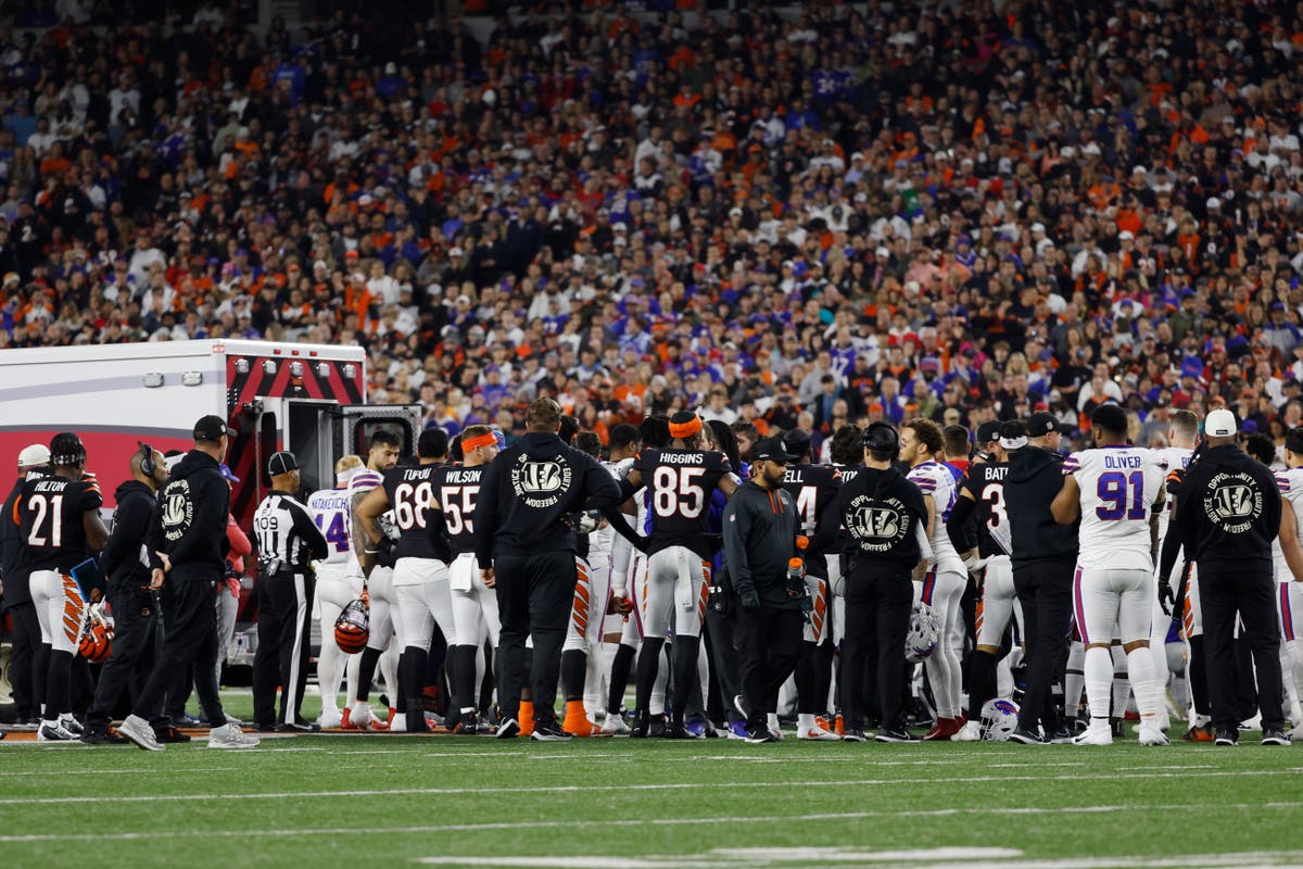 NFL says Bills-Bengals game won't be resumed, new playoff