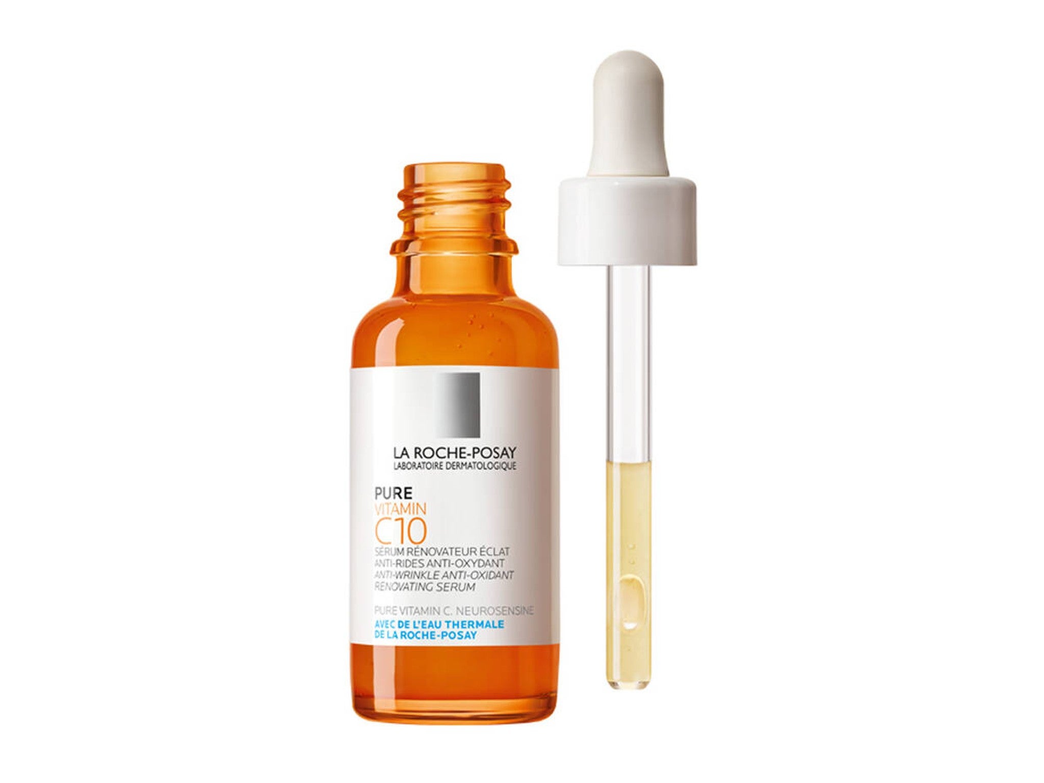 Created to target the appearance of fine lines and wrinkles, this serum contains 10 per cent pure vitamin C