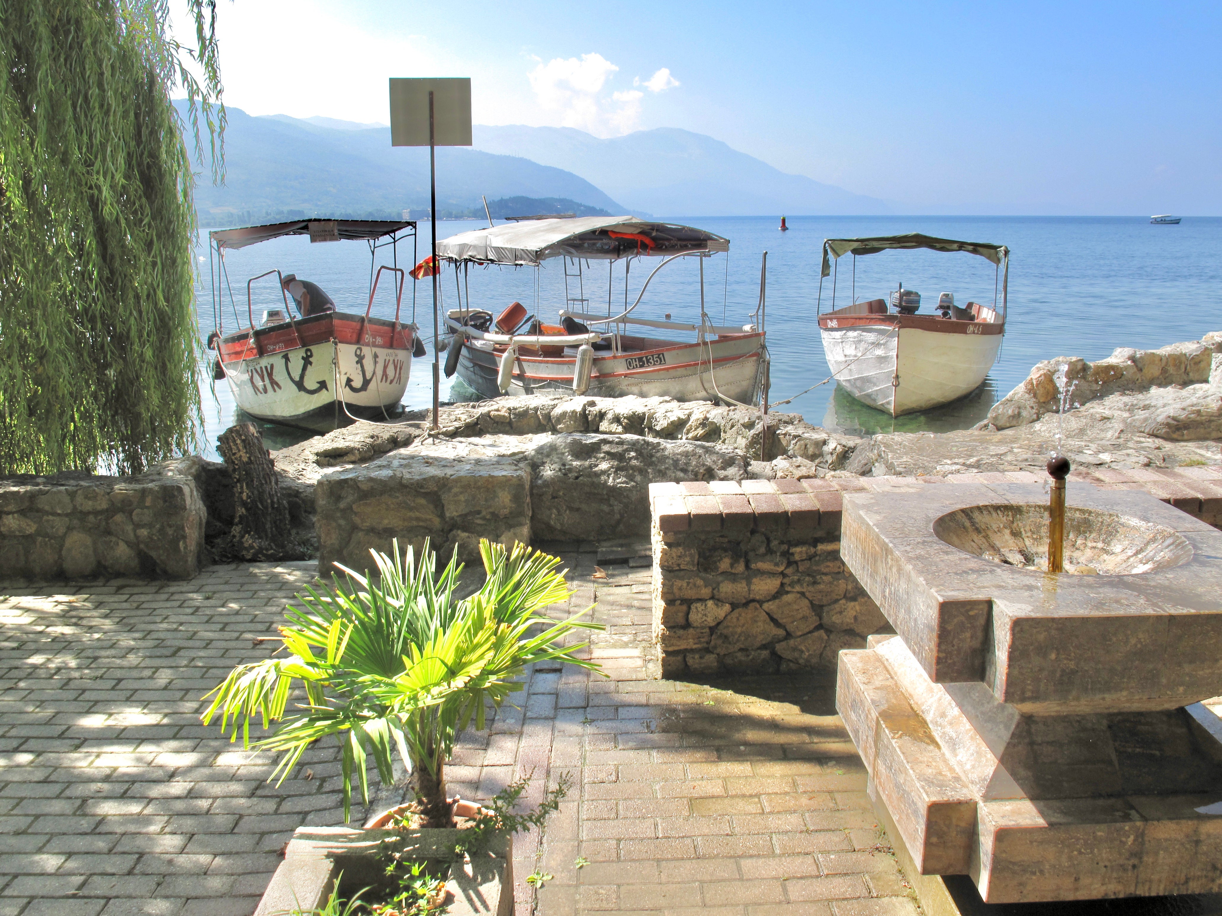 <p>New horizon: Ohrid in North Macedonia, soon to be on the package holiday map</p>