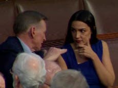 AOC reveals why she was chatting with GOP opponent who fantasised about killing her in anime video