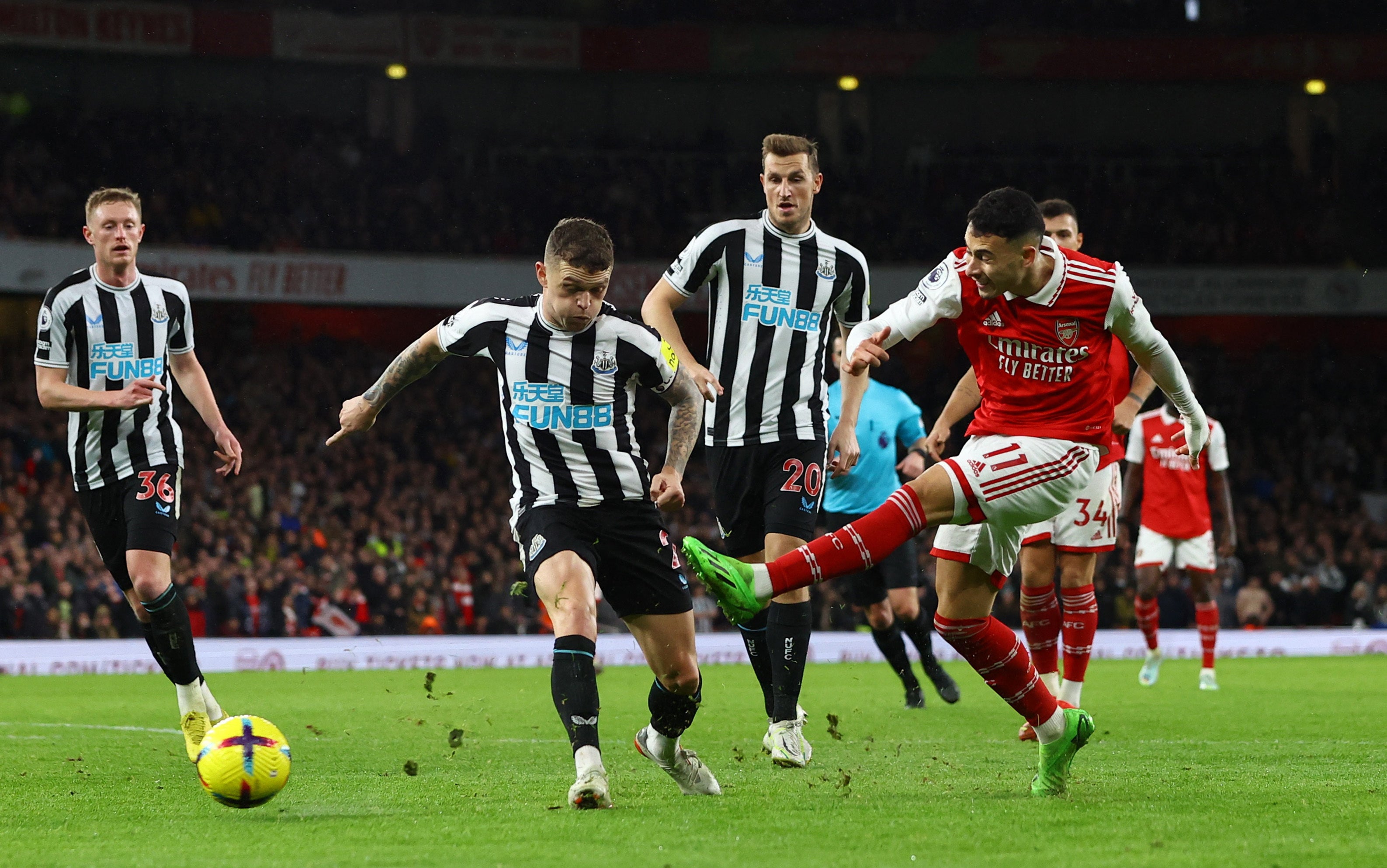 Arsenal vs Newcastle LIVE: Premier League result, final score and reaction tonight - draw at Emirates Stadium | The Independent