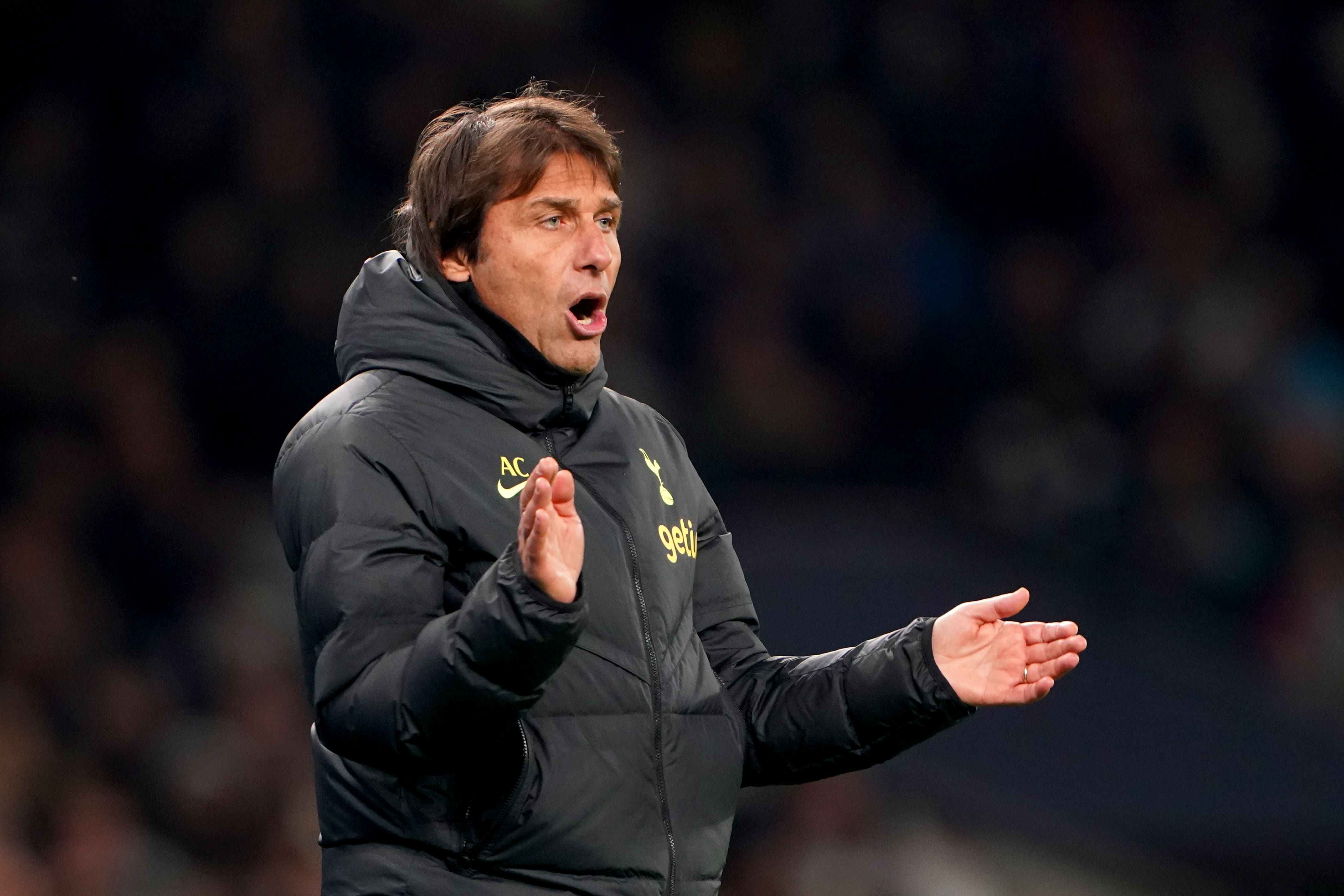 Antonio Conte has spent the past 14 months in charge of Tottenham (Zac Goodwin/PA)