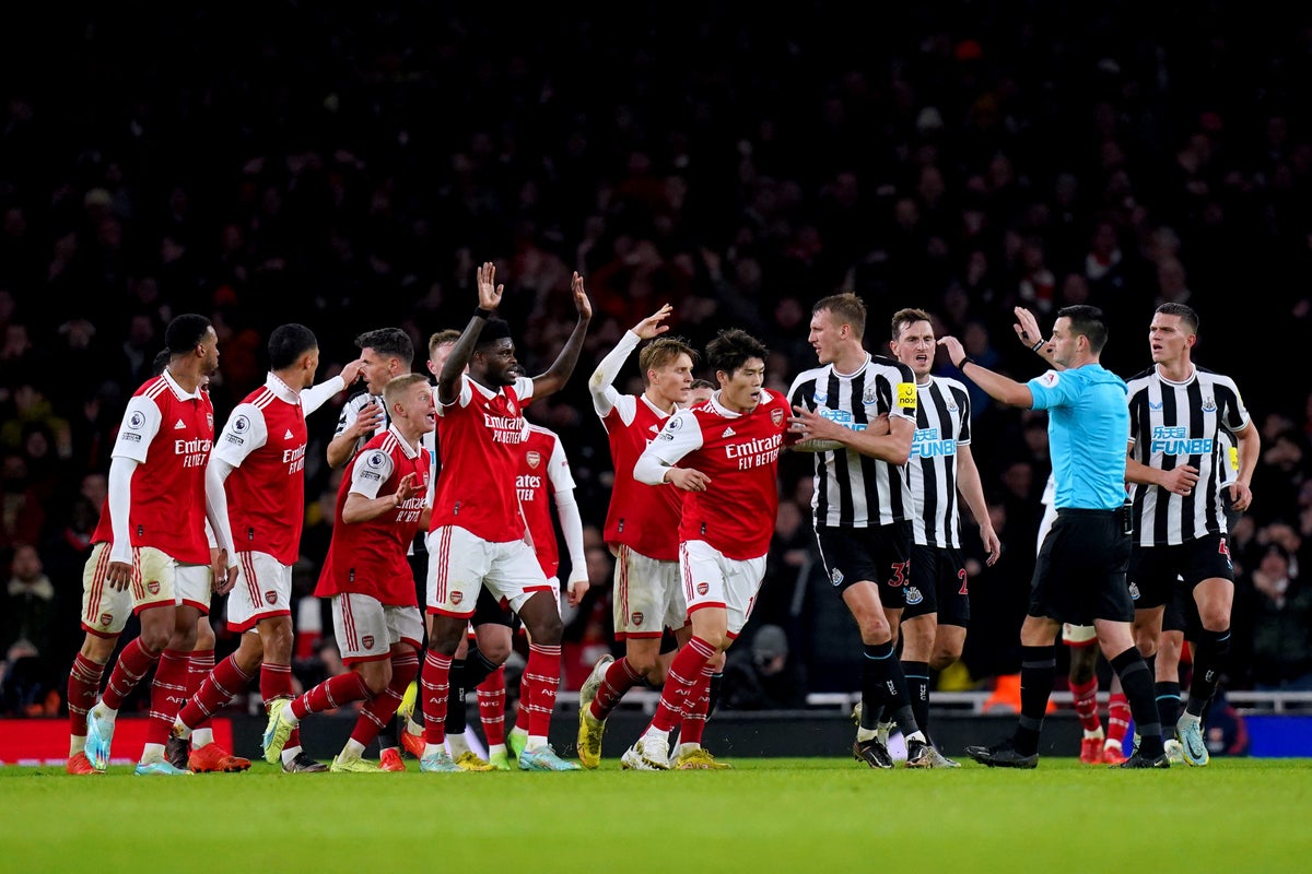 Arsenal’s momentum halted after frustrating draw with Newcastle